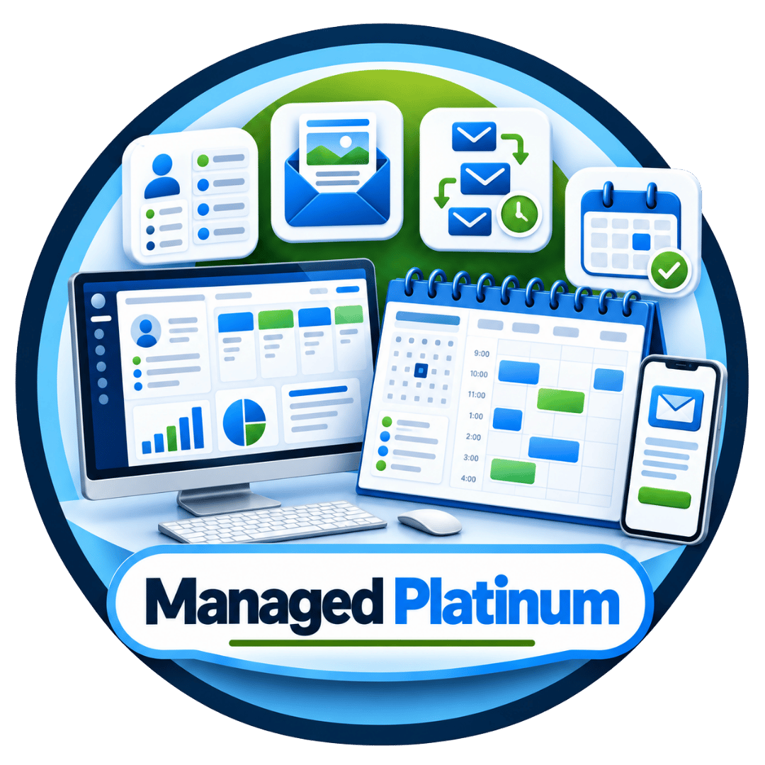 managed platinum icon